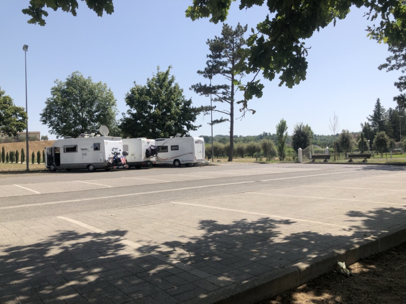 Area Sosta Camper A Vinci In Toscana - Camperisti Anonimi